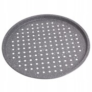 Forma blacha do pieczenia pizzy z powłoką marmurkową 33cm KAMILLE KM-6019M
