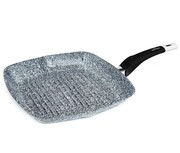 Patelnia grill 28cm marmurowo-ceramiczna ZILNER Stonetec ZL-7052