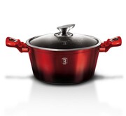 Garnek z powłoką granitową 2.5L 20cm BERLINGER HAUS Black Burgundy BH-1627