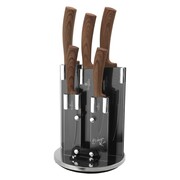Zestaw noży 6 ele. BERLINGER HAUS Ebony Rosewood BH-2530