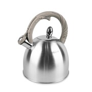 Czajnik stalowy z gwizdkiem na gaz indukcję 2.5L srebrny MAESTRO MR-1312