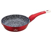 Patelnia 18cm marmurowo-ceramiczna ZILNER Stonetec Burgund ZL-9252