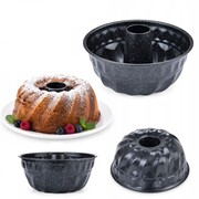 Forma do pieczenia babki z kominem metalowa okrągła 23x11.5cm BLUBERG BBG-2020