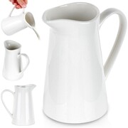 Mlecznik porcelanowy dzbanek dzbanuszek na mleko biały 200ml VILDE 153536