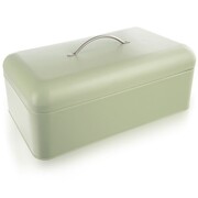 Chlebak metalowy pojemnik na chleb pieczywo zielony GREENISH 42.5x23x20cm ORION 152464
