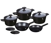 Zestaw garnków tytanowych 10 ele. BERLINGER HAUS monaco BH-7081
