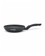 Patelnia nieprzywierająca 22CM plaster miodu indukcja na gaz czarna MASTERPAN MP-2403
