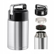Termos obiadowy 1.2L, do zupy, szeroki wlew, stalowy KRISBERG KS-5121