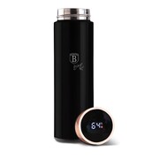 Inteligentny termos stalowy 0.45L z wskaźnikiem temperatury LED BERLINGER HAUS Black Rose BH-7957