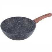 Patelnia granitowa głęboka wok 24cm indukcja KAMILLE KM-4165