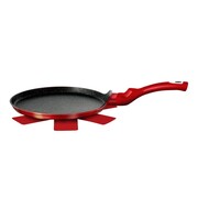 Patelnia do naleśników 25cm BERLINGER HAUS Metallic Line Burgundy BH-1272-N