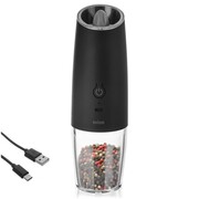 Młynek do soli i pieprzu przypraw elektryczny z ładowarką 20cm ORION 130234