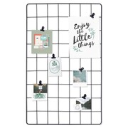 Kratka na zdjęcia metalowa czarna 58x36cm VILDE 569658