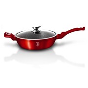Patelnia z powłoką granitową 28cm BERLINGER HAUS Burgundy Metallic Line BH-1260-N