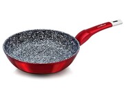 Patelnia 22cm marmurowo-ceramiczna ZILNER Stonetec Burgund ZL-9254