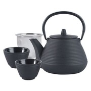 Czajniczek żeliwny Zaparzacz 1.0L z żeliwnymi filiżankami KINGHOFF KH-1846
