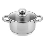 Garnek stalowy 1.8L 16cm dno 9-warstw ZILNER ZL-7303