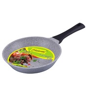 Patelnia granitowa do smażenia na gaz indukcję 24cm szara MAESTRO MR-4024