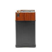 Stojak na noże kuchenne z ostrzałką do noży organizer blok czarny BRUNBESTE BB-3765