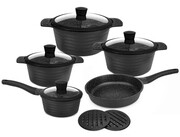 Zestaw garnków marmurowych 11 ele. ZILNER ZL-8513