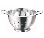 Stalowy durszlak głęboki 26cm z uchwytami KLAUSBERG KB-7441