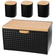 Chlebak w zestawie z 3 pojemnikami KRISBERG KS-2625 / 1627