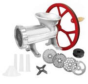 Maszynka żeliwna do mielenia mięsa #32 z kołem BRUNBESTE BB-2511