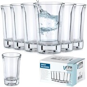 Kieliszki do wódki 40ml szklane zestaw kieliszków kieliszek 6 sztuk VILDE 139619