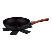 Wok granitowy 28cm 3.2L BERLINGER HAUS Ebony Rosewood BH-1719