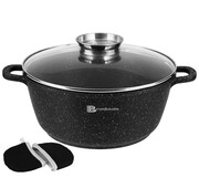 Garnek z powłoką marmurową 1.6L 18cm BRUNBESTE BB-1980