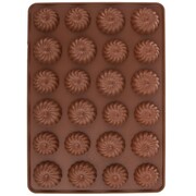 Forma do pieczenia ciastek ciasteczek kruchych silikonowa brązowa SILLINIE ORION 151730