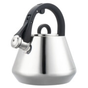 Czajnik stalowy z gwizdkiem 2,5 L połysk, indukcja, KLAUSBERG KB-7947