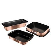 Zestaw 3 form do pieczenia BERLINGER HAUS Rosegold BH-7633