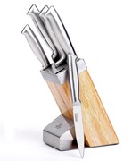 Zestaw noży kuchennych w bloku 6 ele. KINGHOFF KH-3461