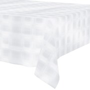 Obrus plamoodporny na stół biały 220x150CM EXCELLENT HOUSEWARE 139694