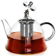 Dzbanek z zaparzaczem do herbaty szklany żaroodporny 1.65L ORION 152594