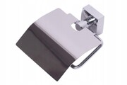 Uchwyt wieszak na papier toaletowy ścienny srebrny BESSER BS-8808