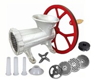 Maszynka żeliwna do mięsa #32 z kołem KINGHOFF KH-1432