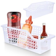 Organizer do lodówki łazienki szafki szuflady pojemnik 34.5x13x11.5cm VILDE 259225