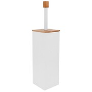 Szczotka toaletowa do czyszczenia WC toalety biała stalowa BRUNBESTE BB-1121