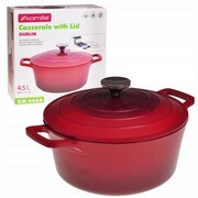 Garnek brytfanna kociołek z powłoką marmurową 4.5L KAMILLE KM-4466