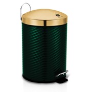 Kosz na śmieci 12L stal nierdzewna BERLINGER HAUS Emerald BH-6440