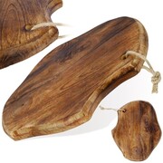 Deska do krojenia i serwowania drewniana 33x22 cm VILDE 139194