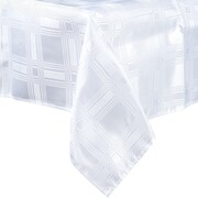 Obrus plamoodporny na stół biały 180x130CM EXCELLENT HOUSEWARE 139798