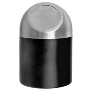 Mały kosz na śmieci odpady na biurko łazienkowy czarny BLACK 1.2L ORION 731724