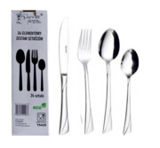 Komplet sztućców stołowych sztućce 24 elementy ROSSNER T5425