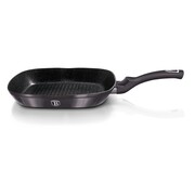 Patelnia grillowa granitowa 28x28cm BERLINGER HAUS Carbon Pro BH-6901