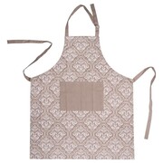 Bawełniany fartuch kuchenny beżowy ORION 960366