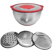 Miska sałatkowa z tarką 5 elementów BRUNBESTE BB-5607