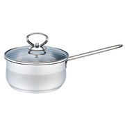 Rondel stalowy z pokrywką na indukcję gaz 16cm 1.4L MAESTRO MR-3508-16S